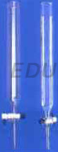 CHROMATOGRAPHY COLUMN PLAIN, WITH PTFE KEY STOPCOCK